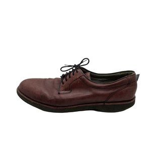 Dressports By Rockport Mens 3647 Burgundy Red Vibram Lace Up Dress Shoes Size 9